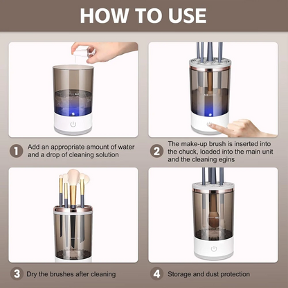 Zyven — Electric Makeup Brush Cleaner